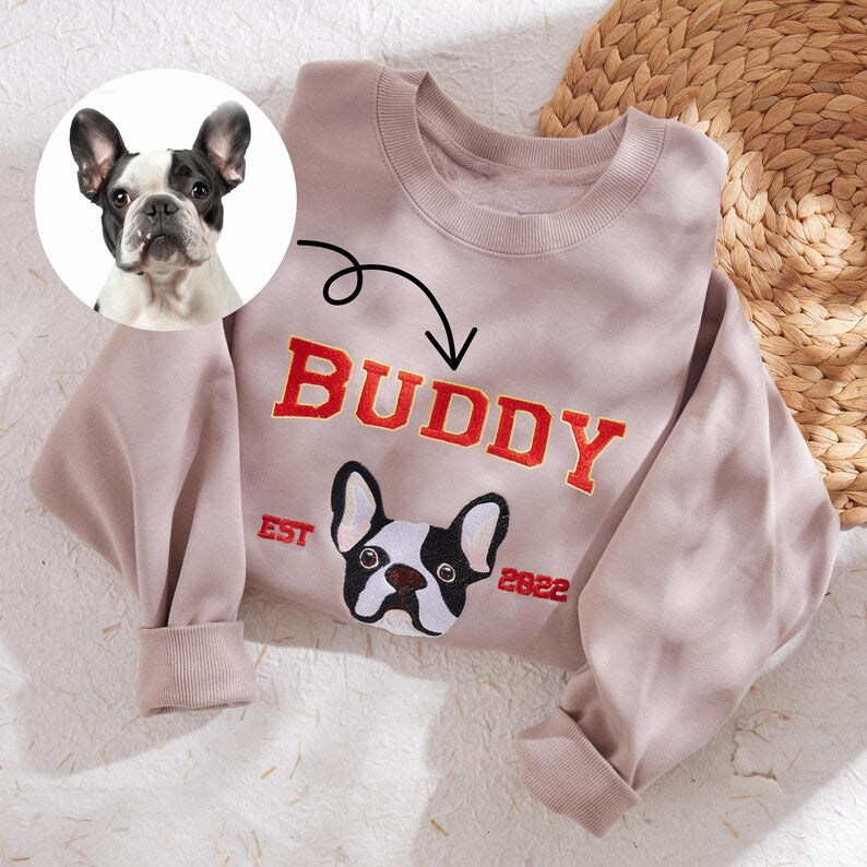 Personalized Dog Cat Memorial Gift | Embroidered Pet Lover Apparel